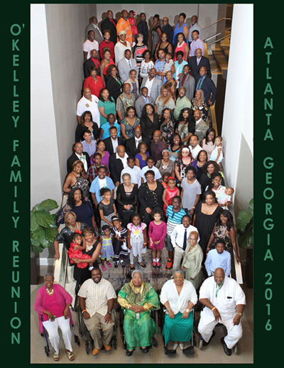 O'Kelley Family Reunion Group Photo 2016
